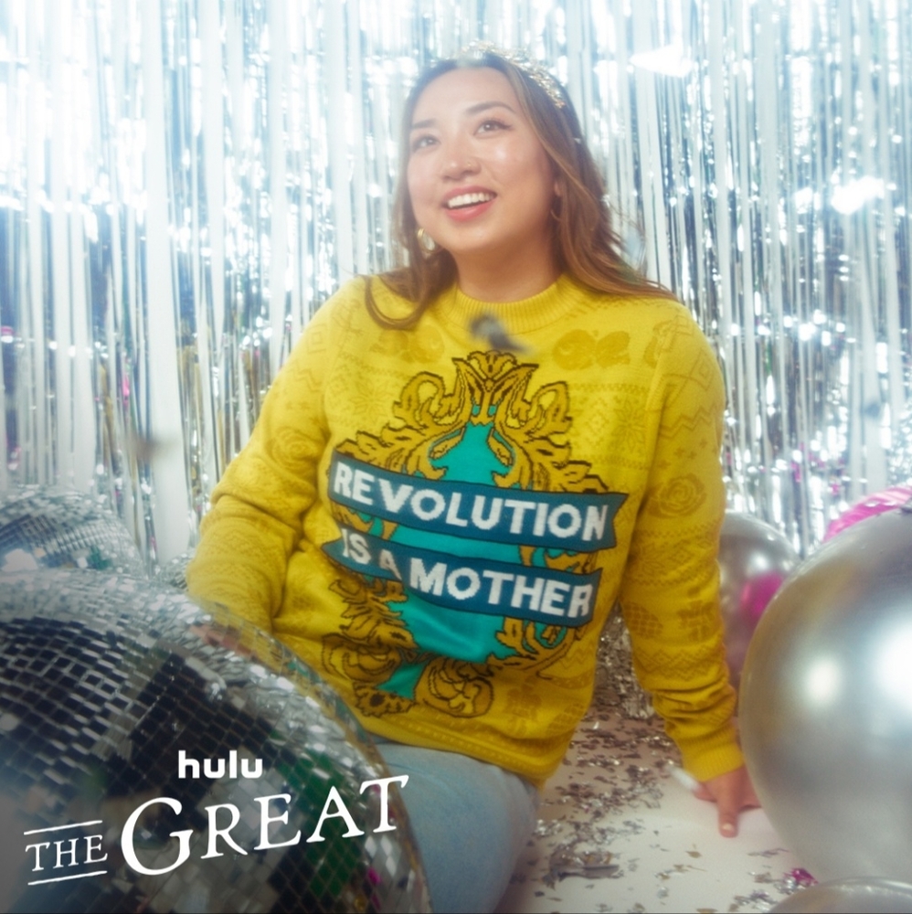 HULU 2X The Great Revolution is a Mother LE Sweater! NWT!
